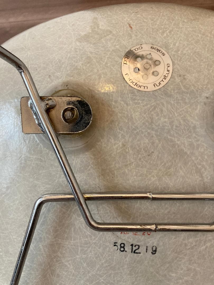 ヴィンテージ ハーマンミラー イームズ シェルチェア レザー