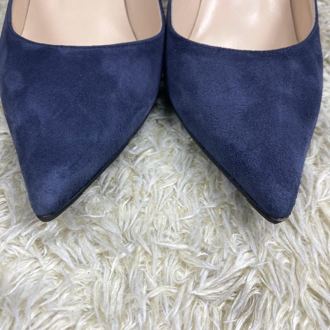 『未使用級』JIMMY CHOO パンプス スエード ヒール ポインテッドトゥ