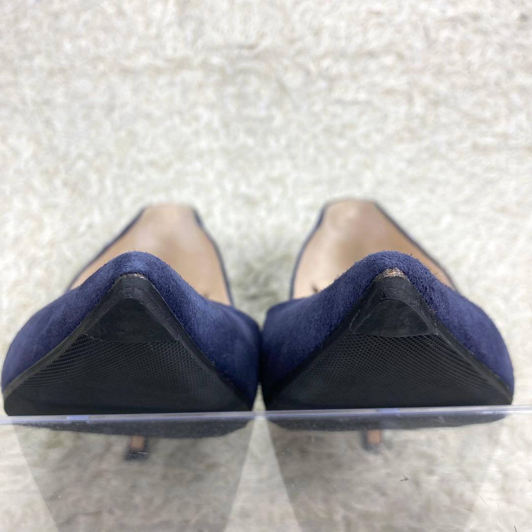 『未使用級』JIMMY CHOO パンプス スエード ヒール ポインテッドトゥ