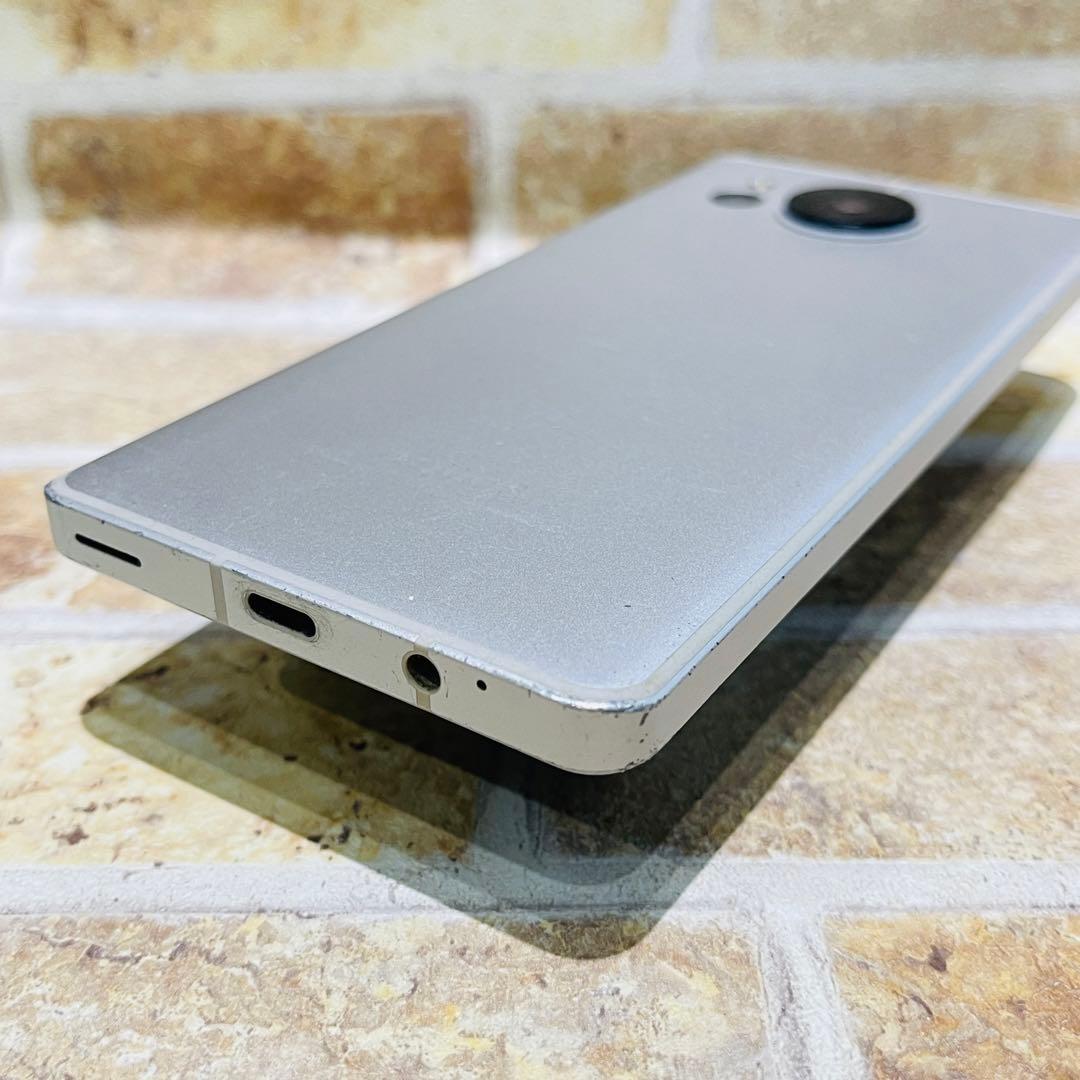 SIMフリー AQUOS sense7plus 128GB シルバー 電池良好