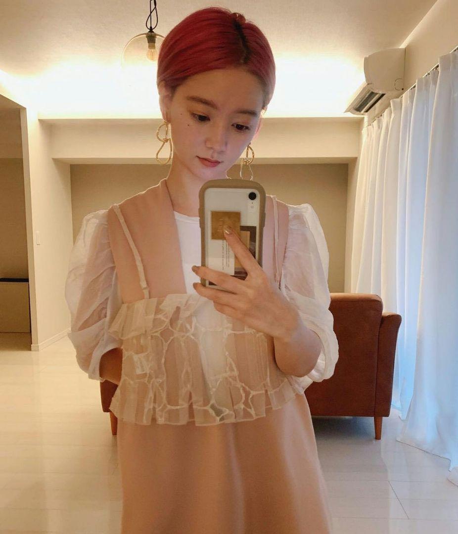 トップス washi corset leinwande