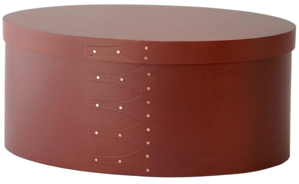 シェーカーボックス レッド(ブリック) Lサイズ 収納箱 レトロ おしゃれ