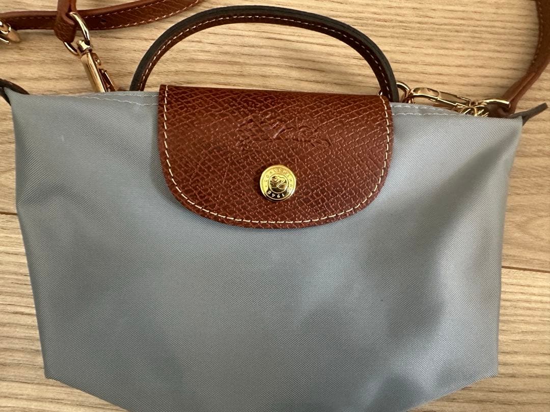 ロンシャン　ポーチ(ストラップ付き)