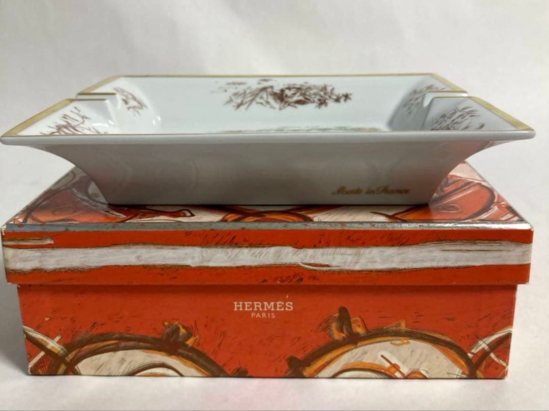 HERMES　エルメス アッシュトレイ 灰皿 小物入れ　鍵置き　ドッグ