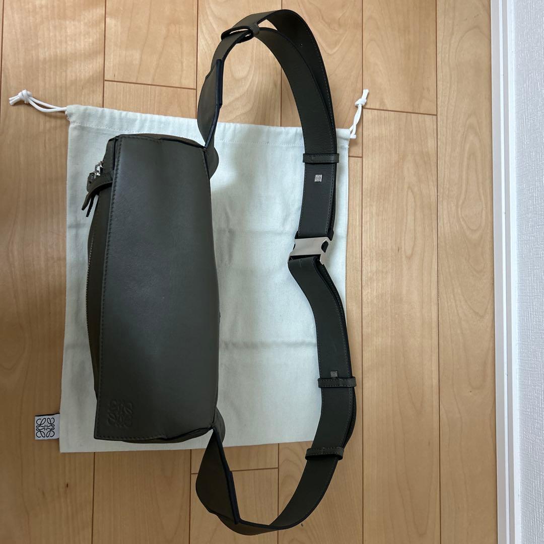 LOEWE パズル バムバッグ スモール　ダークグレー