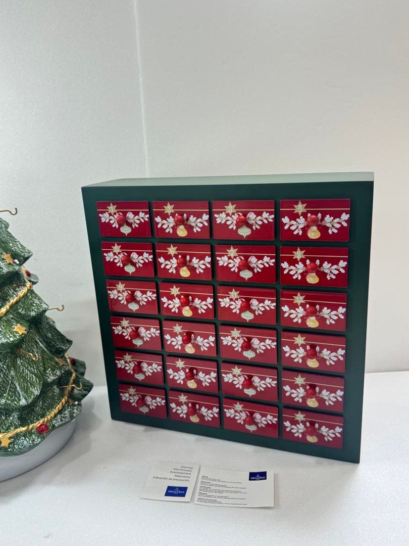 【超美品】ビレロイ ボッホ クリスマス アドベントカレンダー 陶器 インテリア