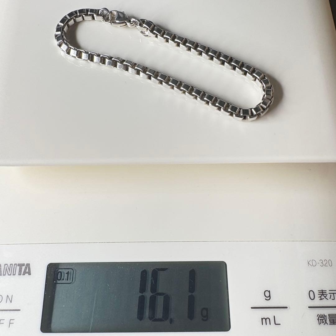 【極美品】約20cm ティファニー ベネチアン ブレスレットSV925