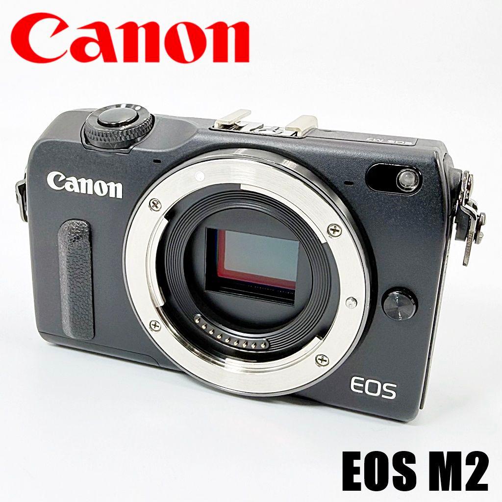 キヤノン CANON EOS M2 ボディ ブラック ミラーレス カメラ 中古