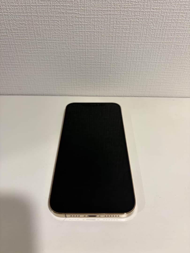 【美品】iPhone12promax 256GB ゴールド
