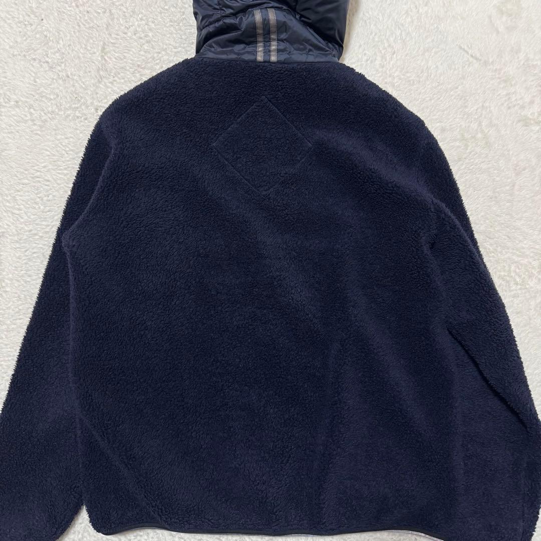 美品 XL相当 カナダグース ハイブリッジ ボアフリース切り替え ダウン