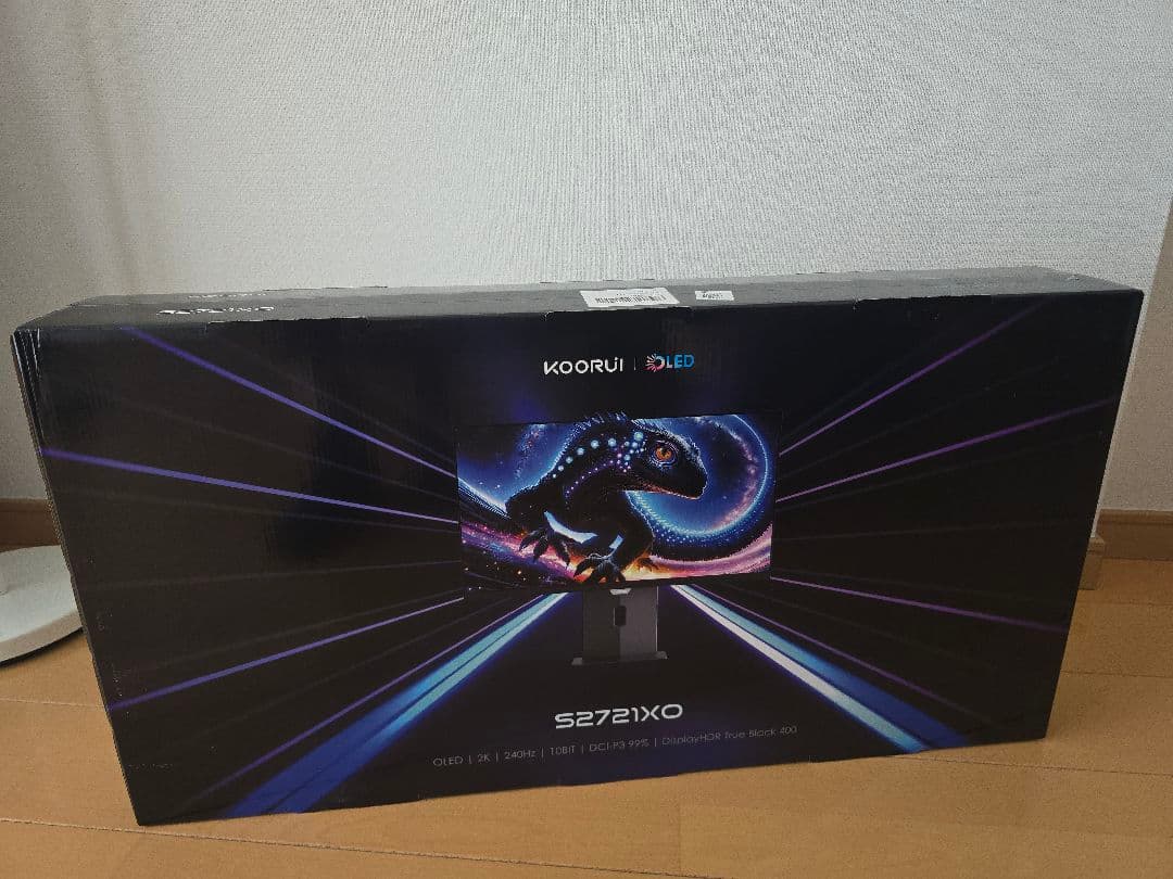 ディスプレイ・モニター本体 KOORUI 27\" OLED 240Hz OLED 2560 x 1440