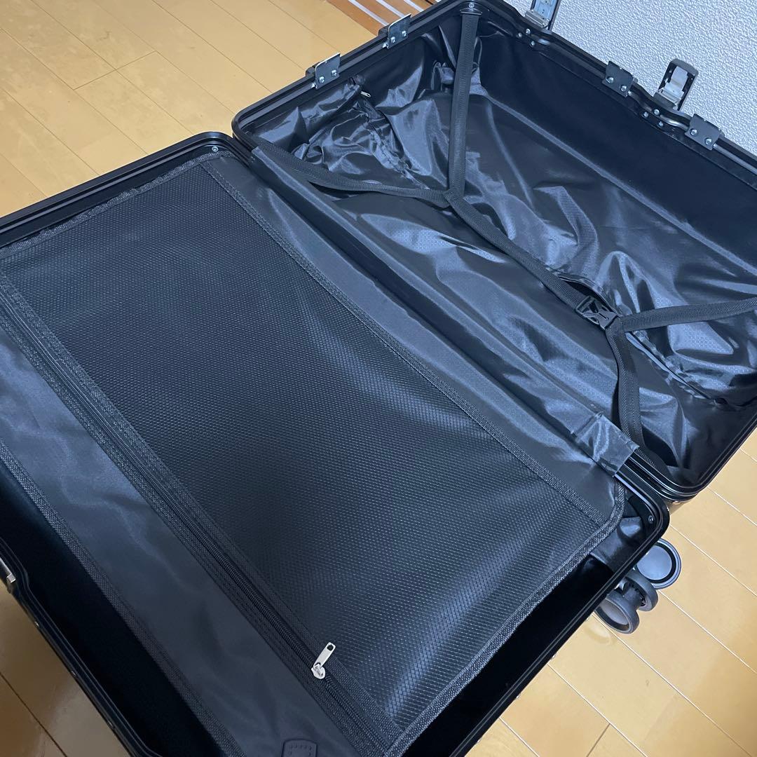 キャリーケース 親子セット アルミフレーム 90リットル13〜18泊 大容量