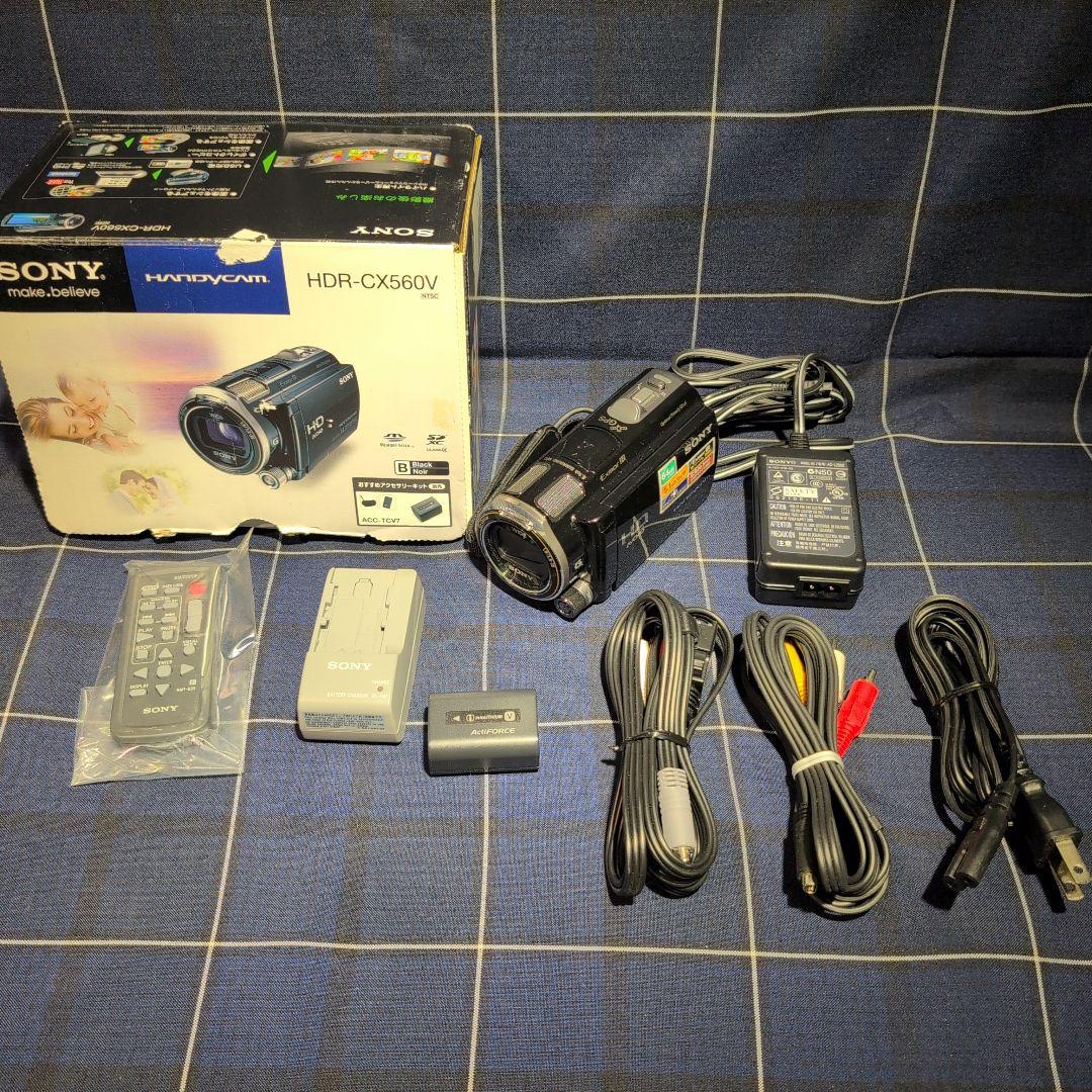SONY デジタルビデオカメラHDR-CX560V 箱付き