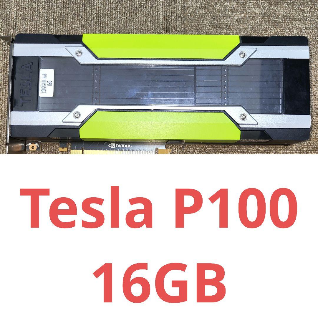 Nvidia Tesla P100 16GB ブラケット部分に歪みあり