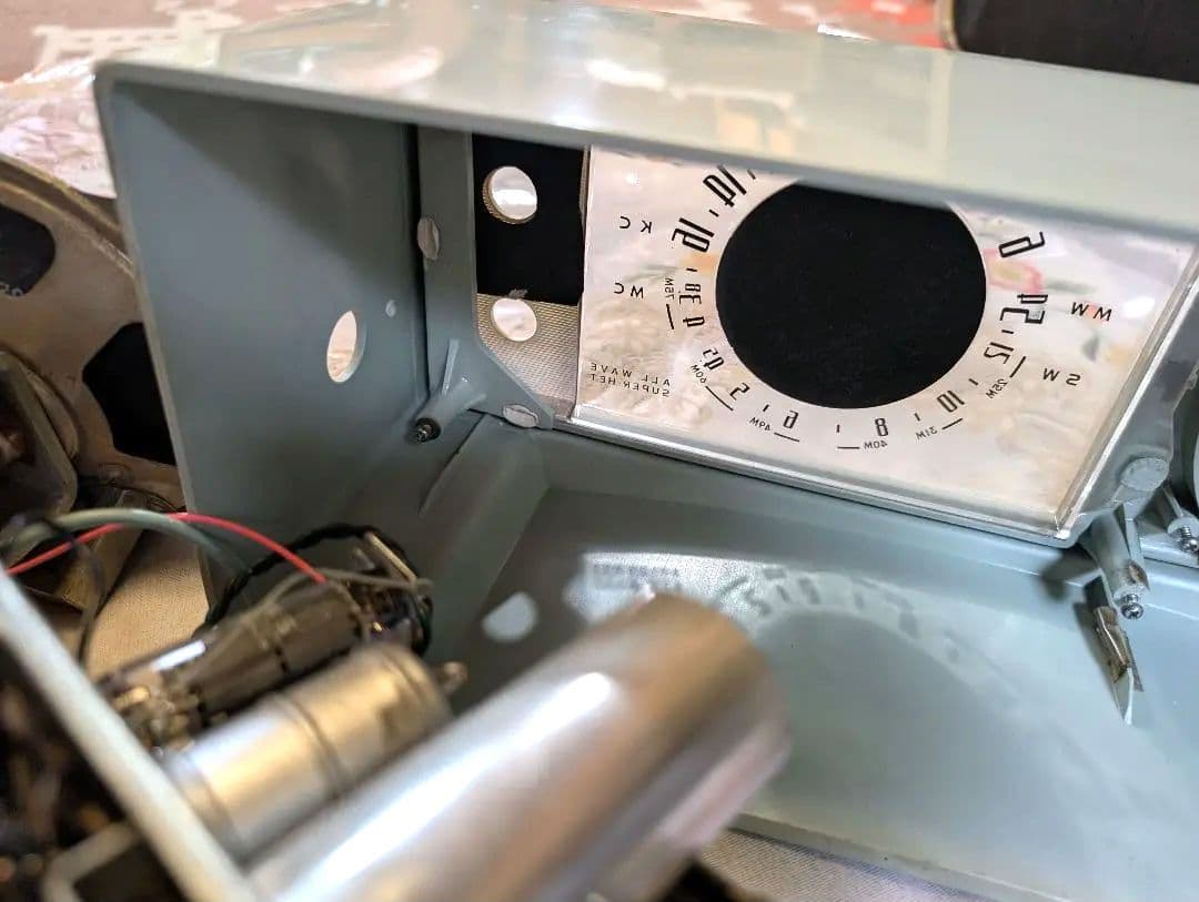 美品！昭和レトロ真空管ラジオ　bluetooth付　AX-430