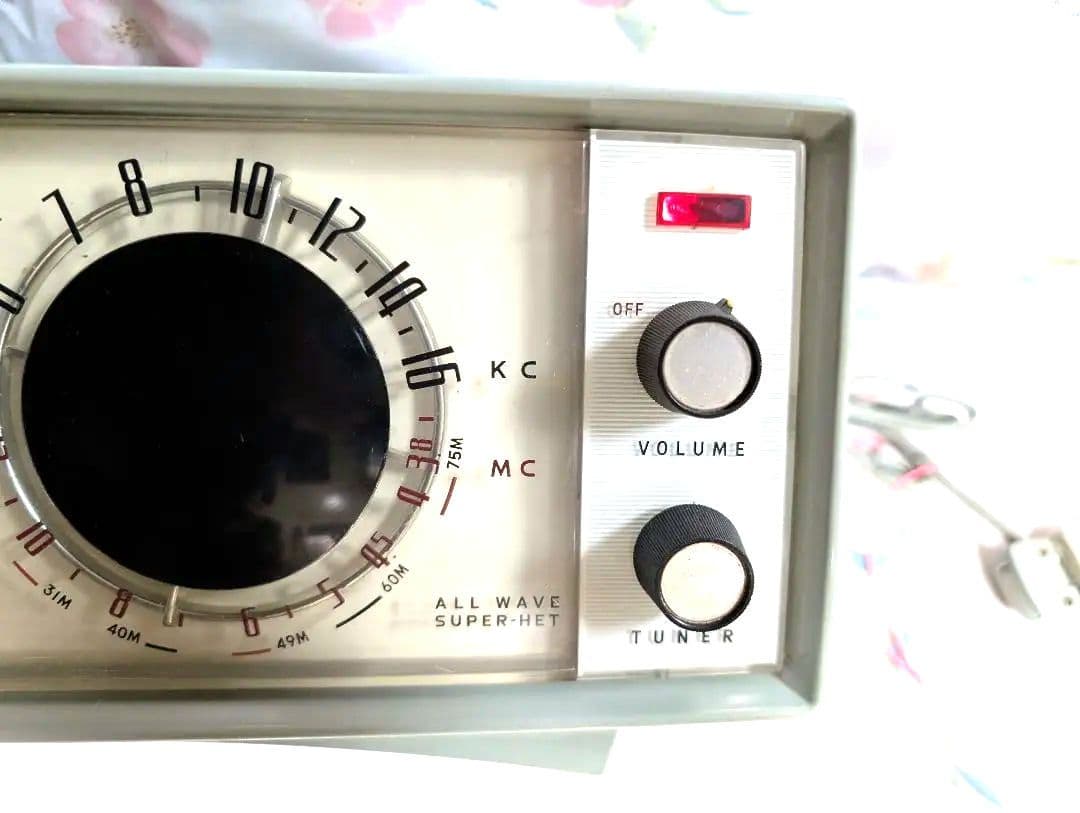 美品！昭和レトロ真空管ラジオ　bluetooth付　AX-430
