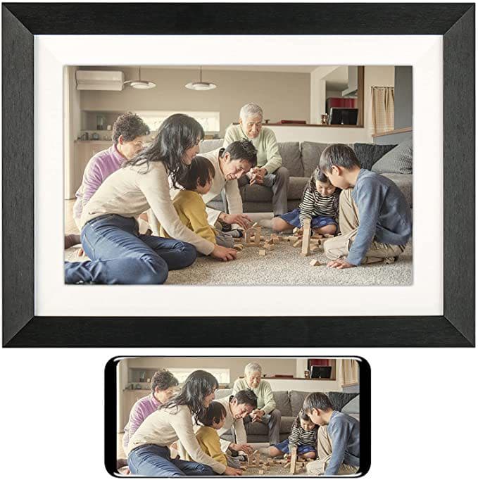 高精細！デジタルフォトフレーム☆10.1インチ タッチスクリーン