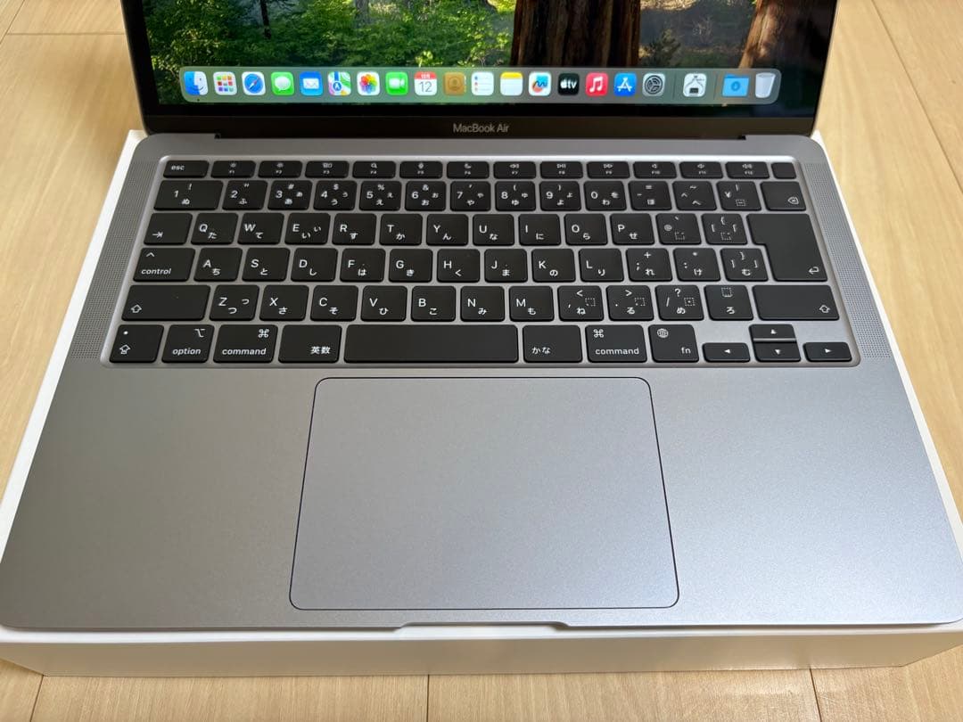 Apple MacBook Air M1スペースグレイ