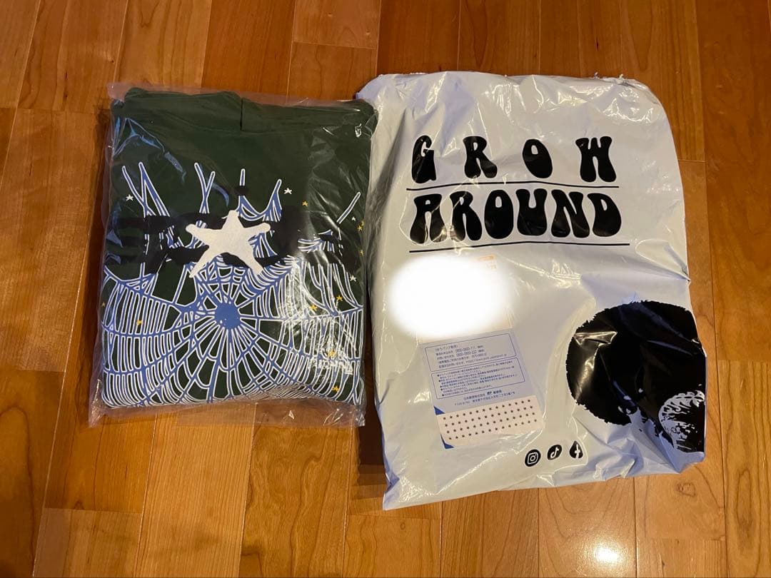 【S】購入履歴あり　sp5der ハンターグリーン