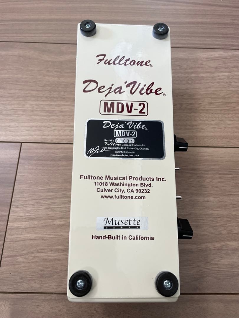 Fulltone Mini Deja Vibe MDV-2 エフェクター