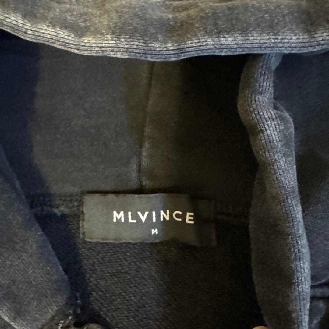MLVINCE メルビンス ダークグレー パーカー M