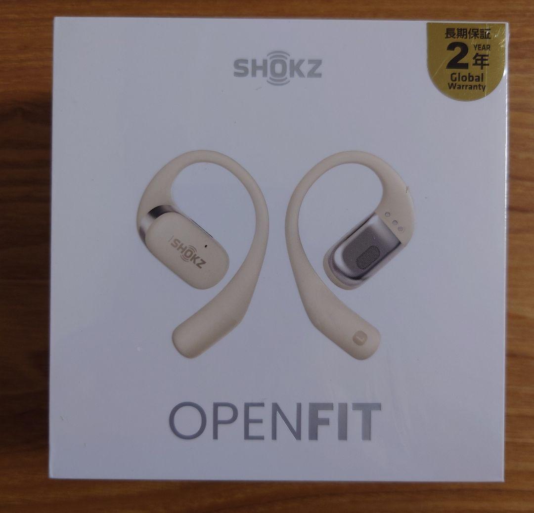 【新品未開封】SHOKZ OPENFIT 骨伝導イヤホン