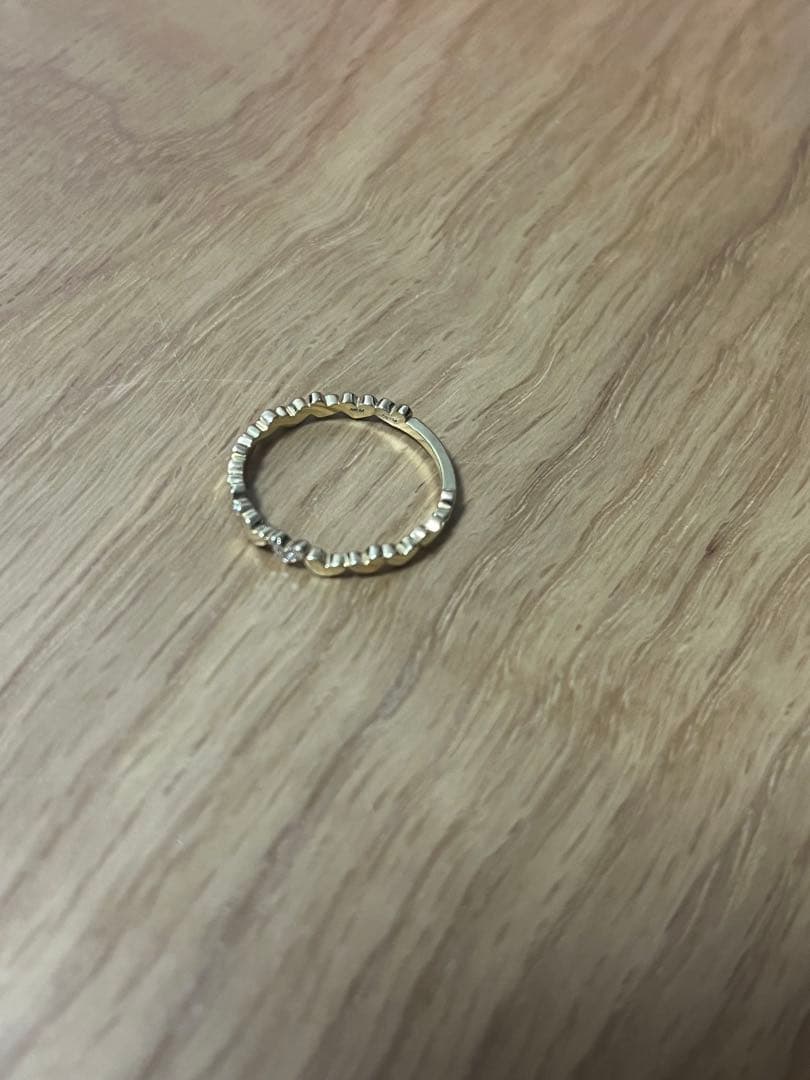 ⚫︎るるるん⚫︎AHKAH アンハートパヴェ リング