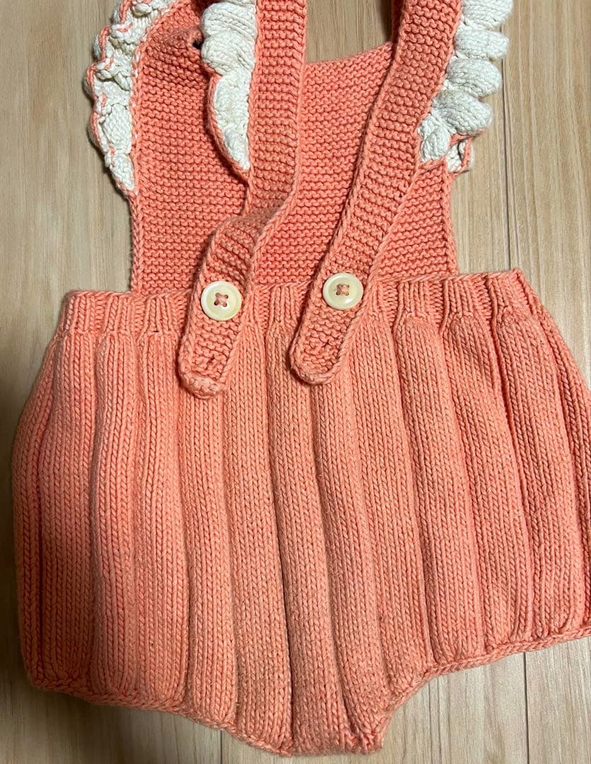 misha&puff ニット　ロンパース　18-24m