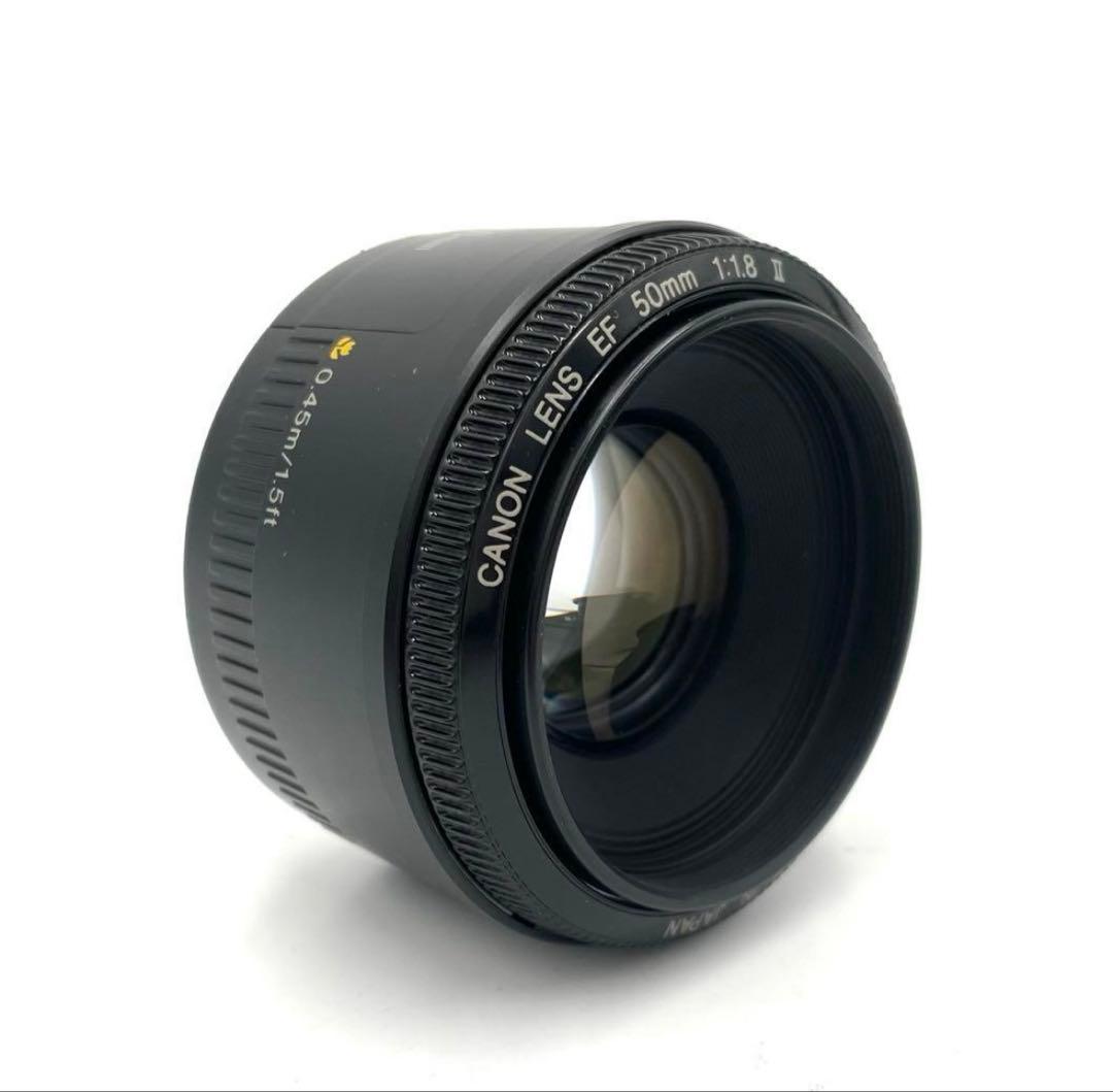 神レンズ！単焦点レンズ　Canon EF 50mm F1.8 II