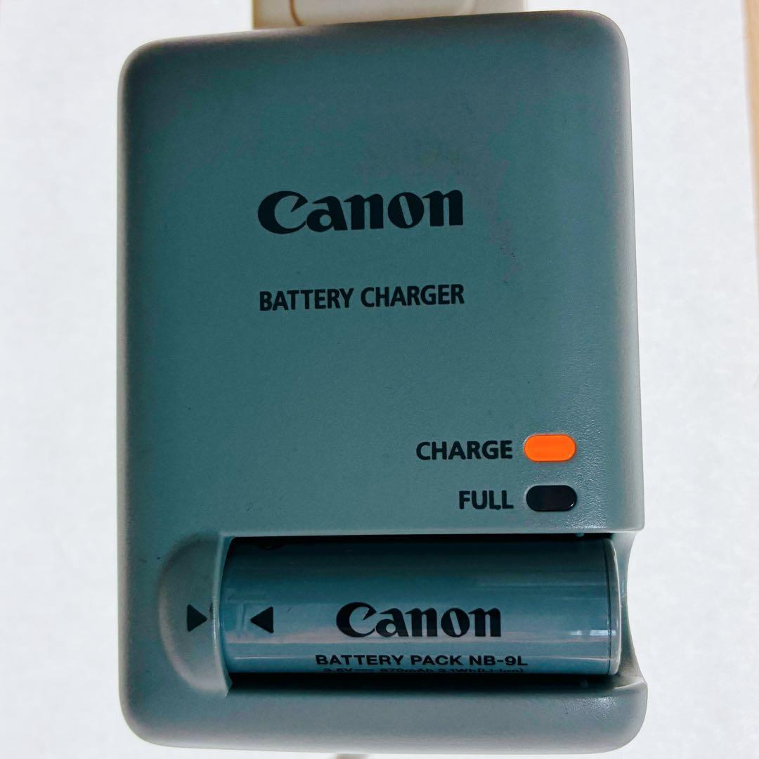 【稼働品】 Canon IXY3 イクシー3 ブルー 充電器 ケース 三脚付き