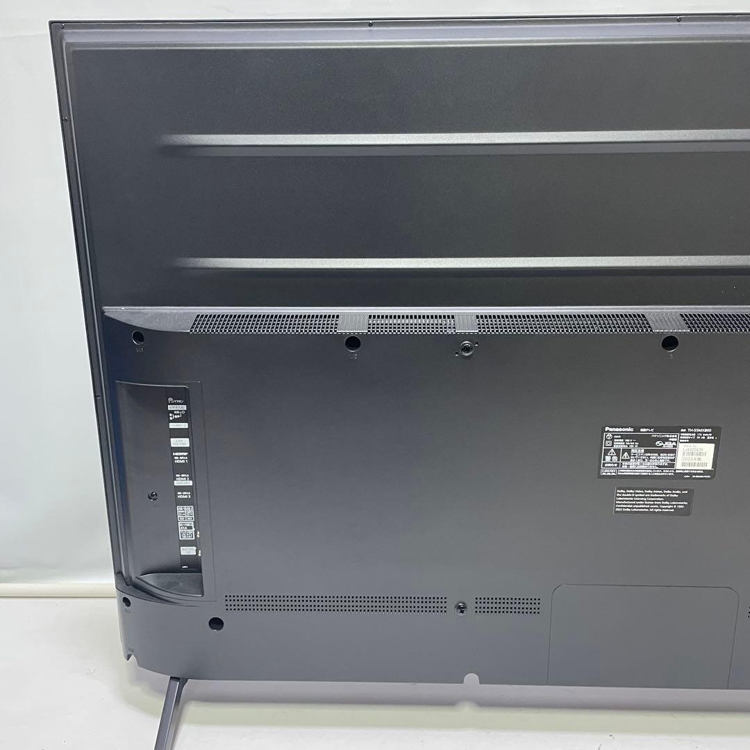 液晶テレビ Panasonic 55型 TH-55MX800 4K 2024年製