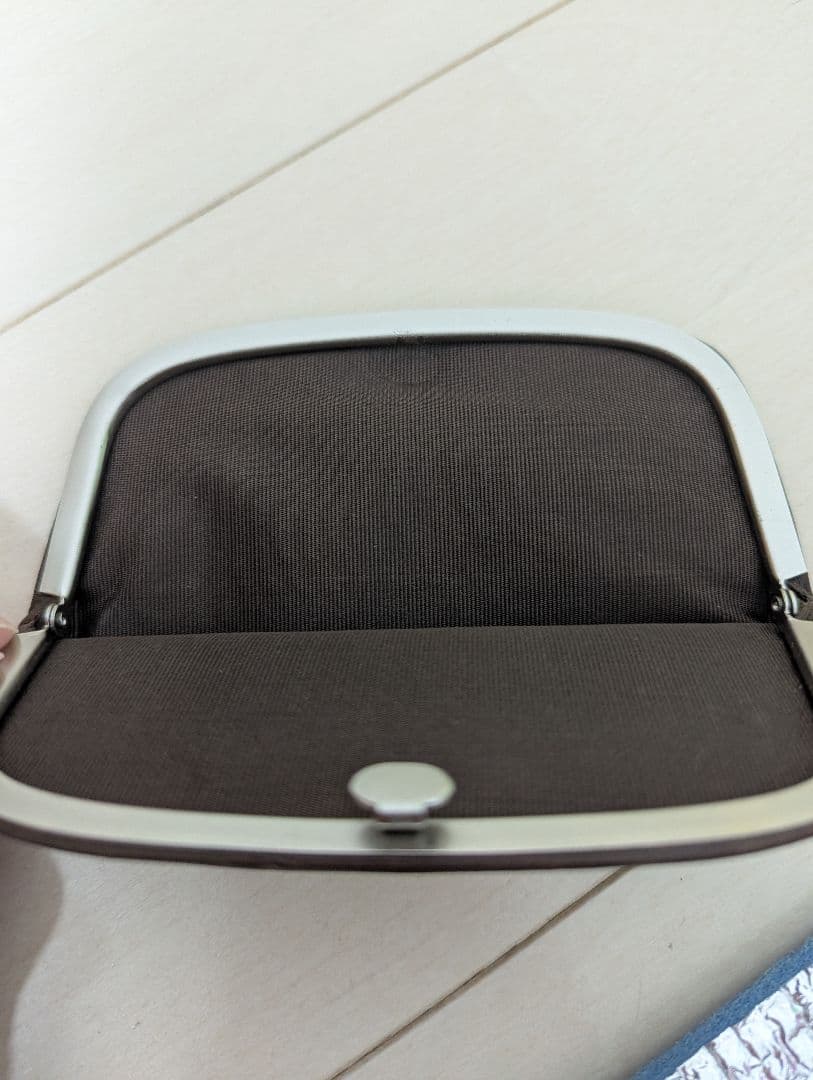 よ*ん様 hender scheme snap purse big （brown