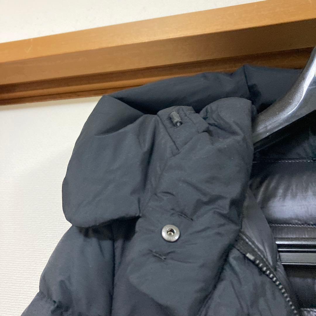 ユニクロ+Jウルトラライトダウンフーデットコート　ブラックM