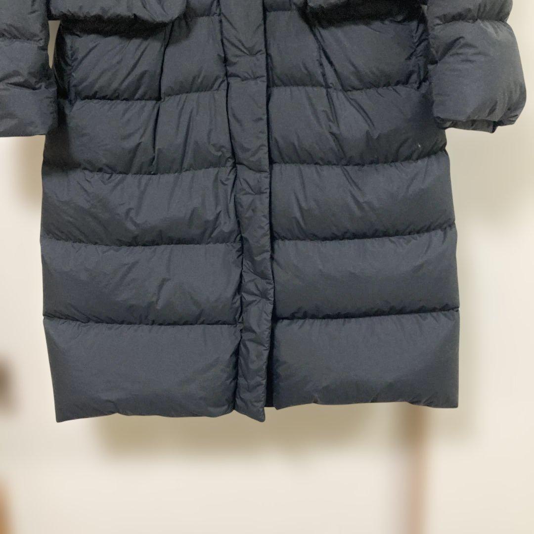 ユニクロ+Jウルトラライトダウンフーデットコート　ブラックM