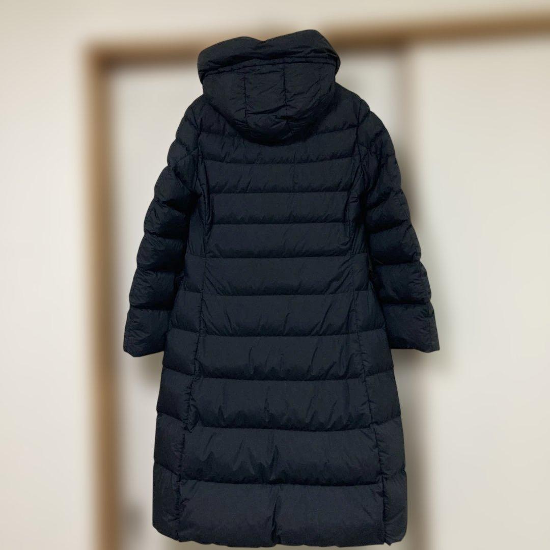 ユニクロ+Jウルトラライトダウンフーデットコート　ブラックM