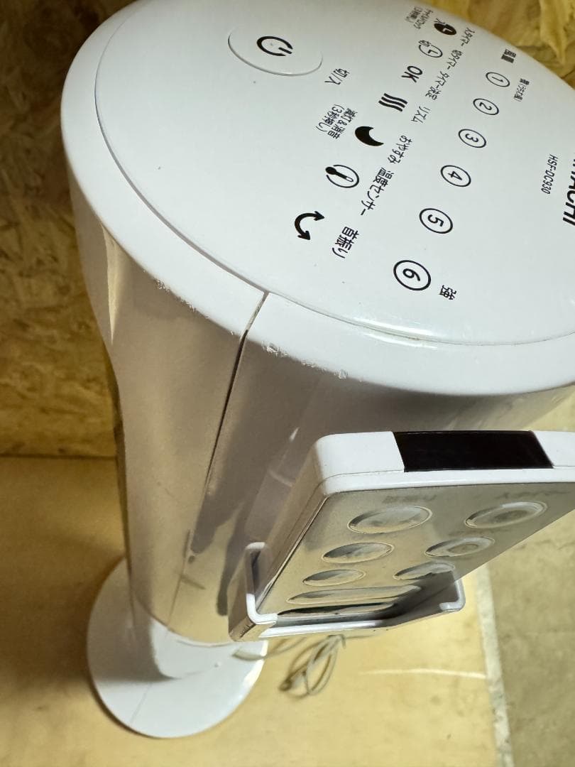 【動作品】日立 HITACHI スリムファン DCモーター リモコン付