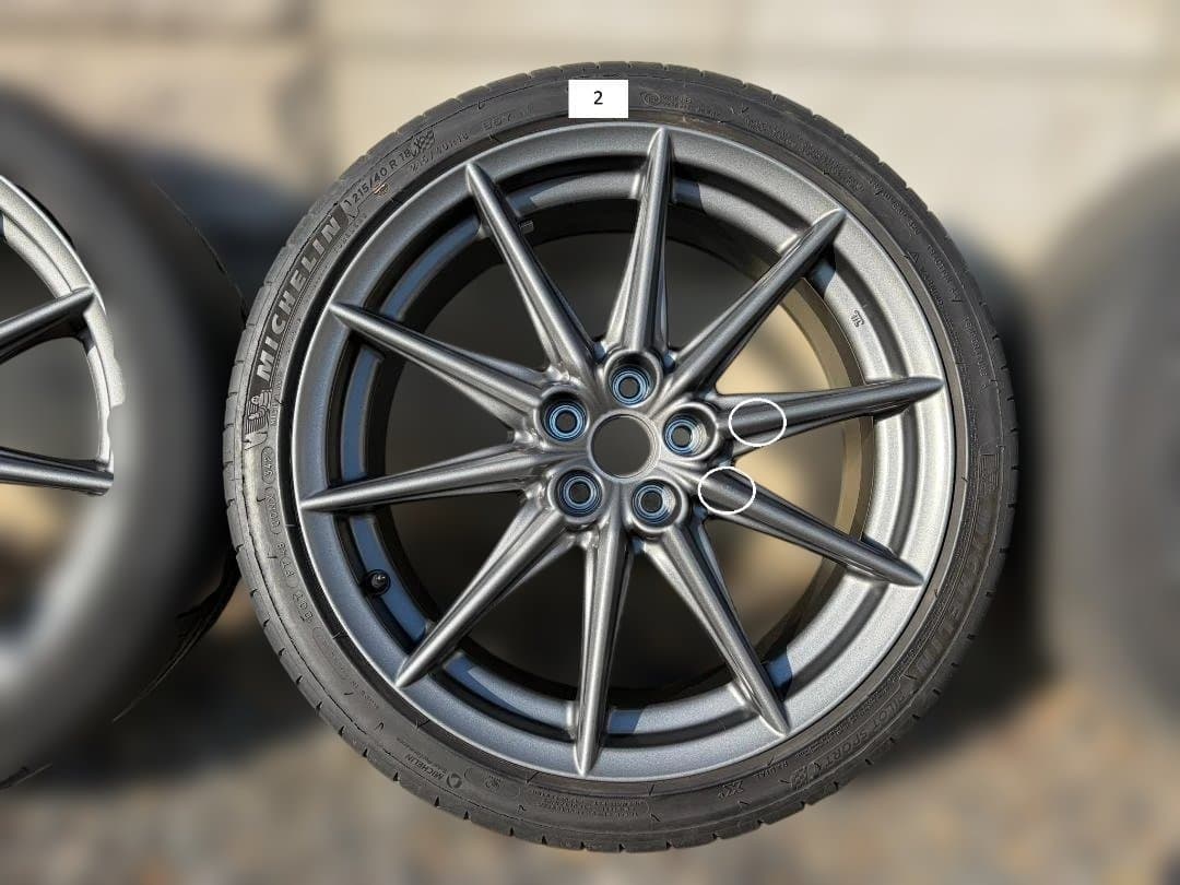 ZD8 純正 18インチx7.5J ホイール&タイヤ（215/40R18）