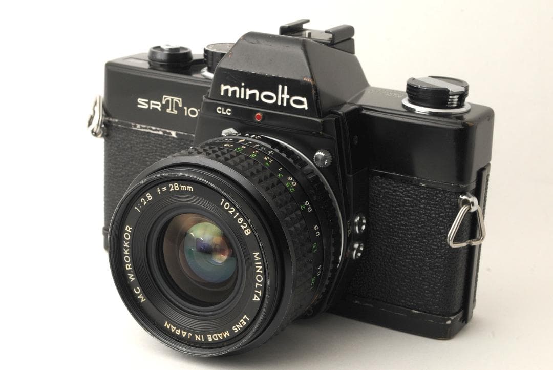ミノルタ SRT101 ブラック MC W.ROKKOR 28mm F/2.8