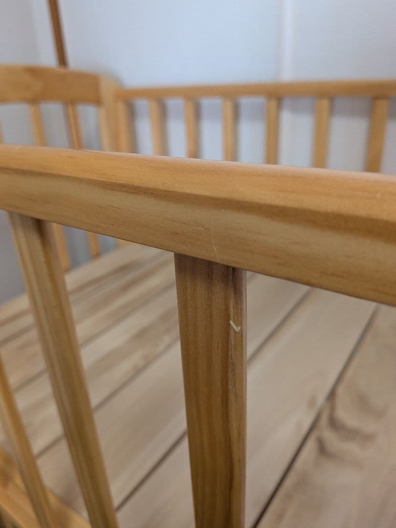 ハイポジション ミニベビーベッド KATOJI