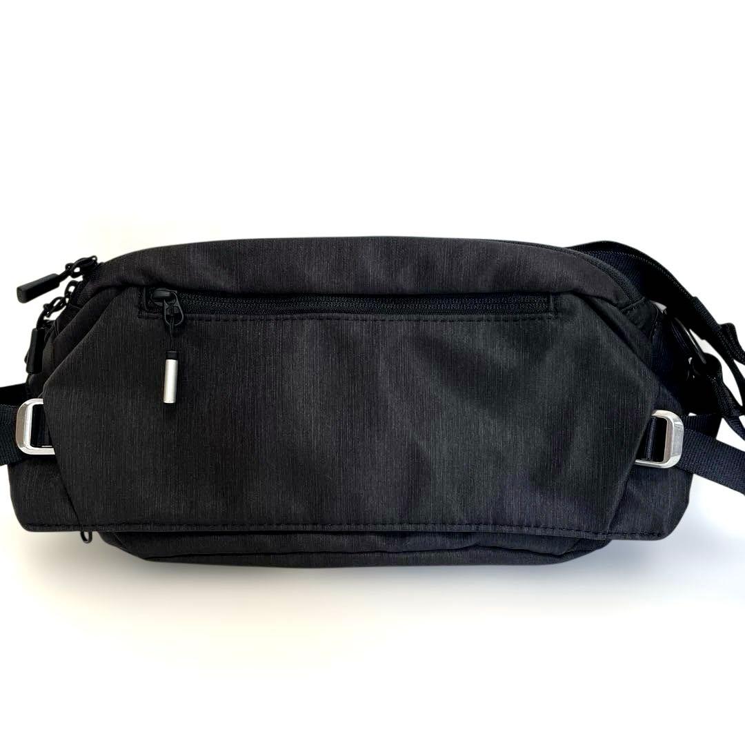 【未使用】ace. /CROSSLING ボディバッグ　杢調