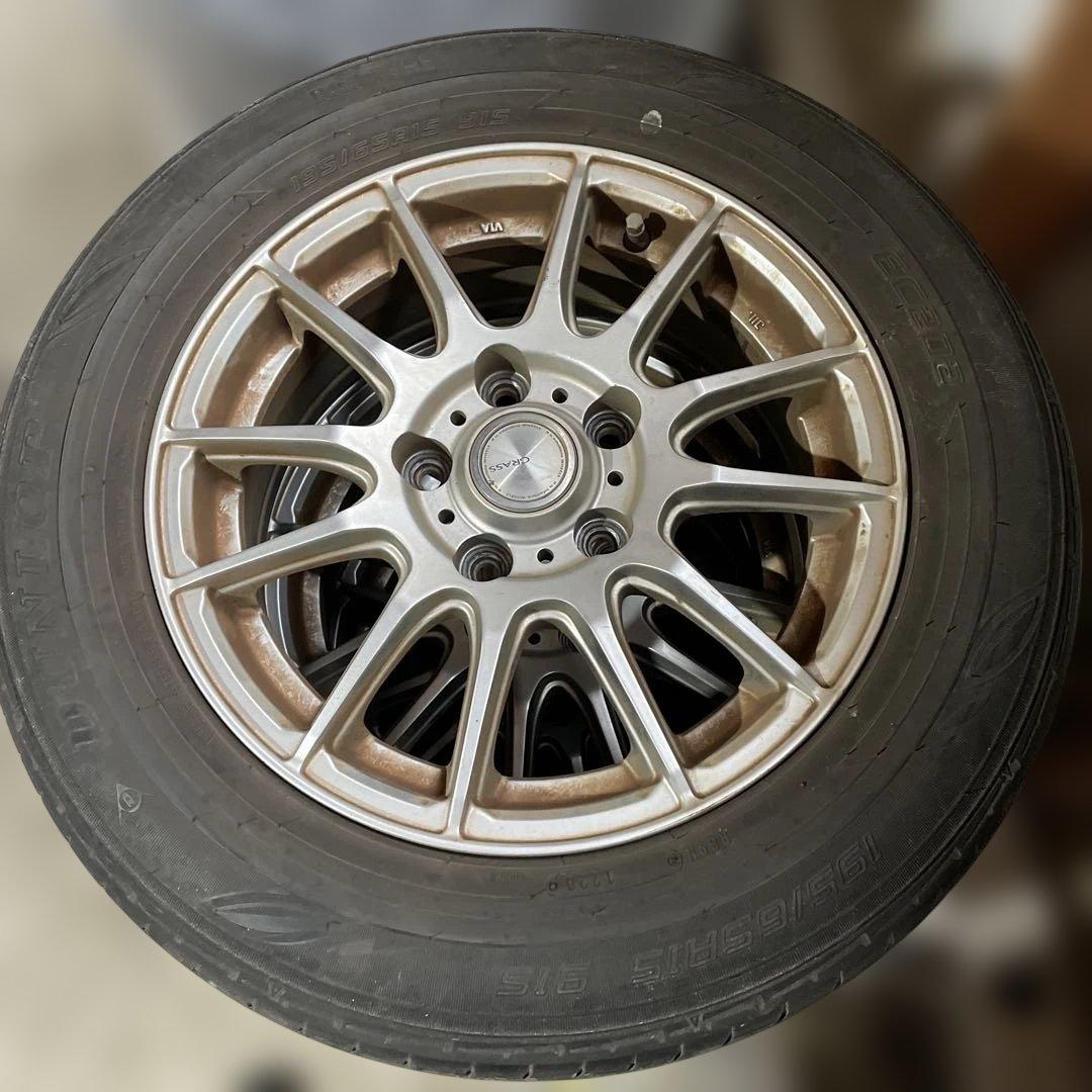 195/65R15 サマータイヤホイールセット