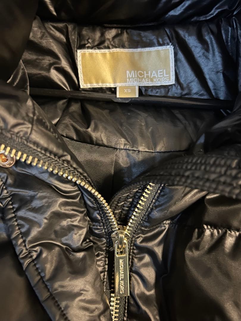 MICHAEL KORS ブラックダウンジャケット XS