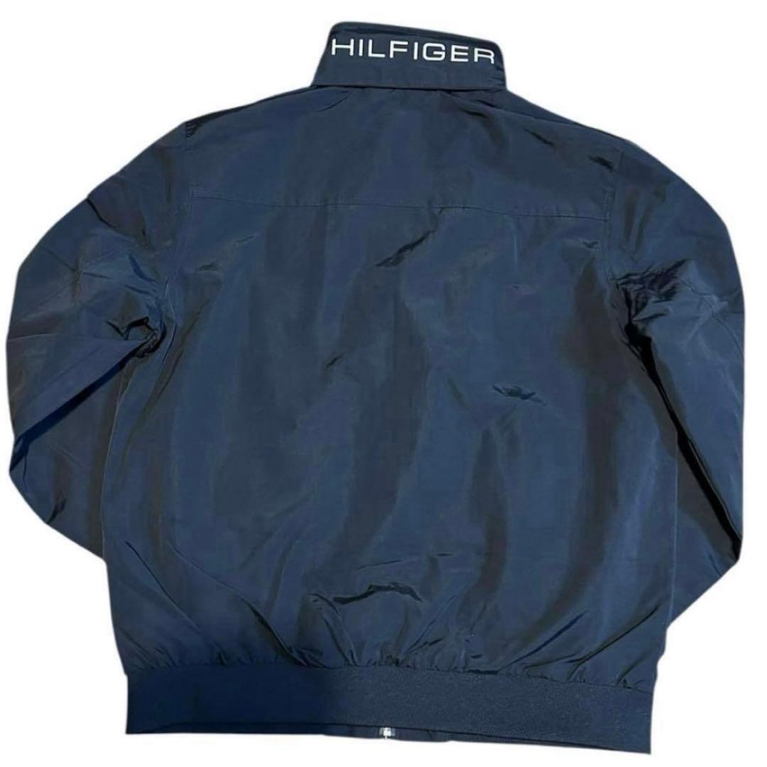   ナイロンジャケット＊ブラック【XL】新品フード付き