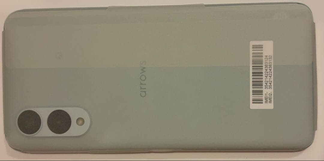 【新品・未使用】arrows We2 F-52E ライトブルー