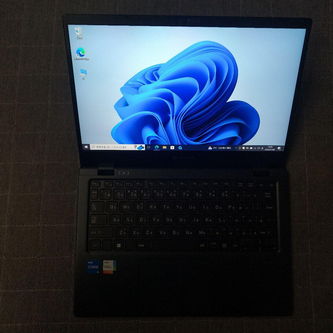 良好 爆速 Dynabook 超軽量 11世代i5 16GB 512GB 90