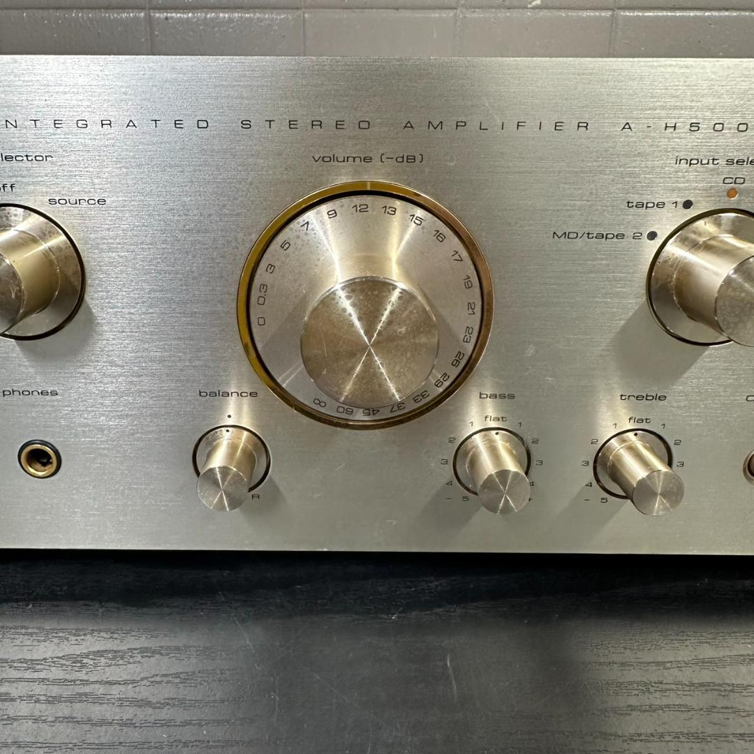 TEAC A-H500 プリメインアンプ テアック ゴールド