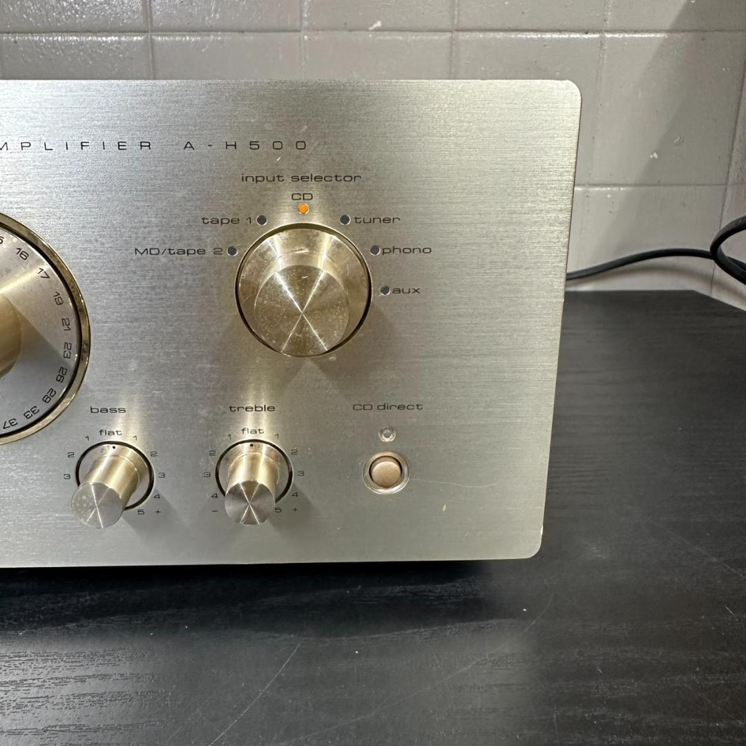 TEAC A-H500 プリメインアンプ テアック ゴールド