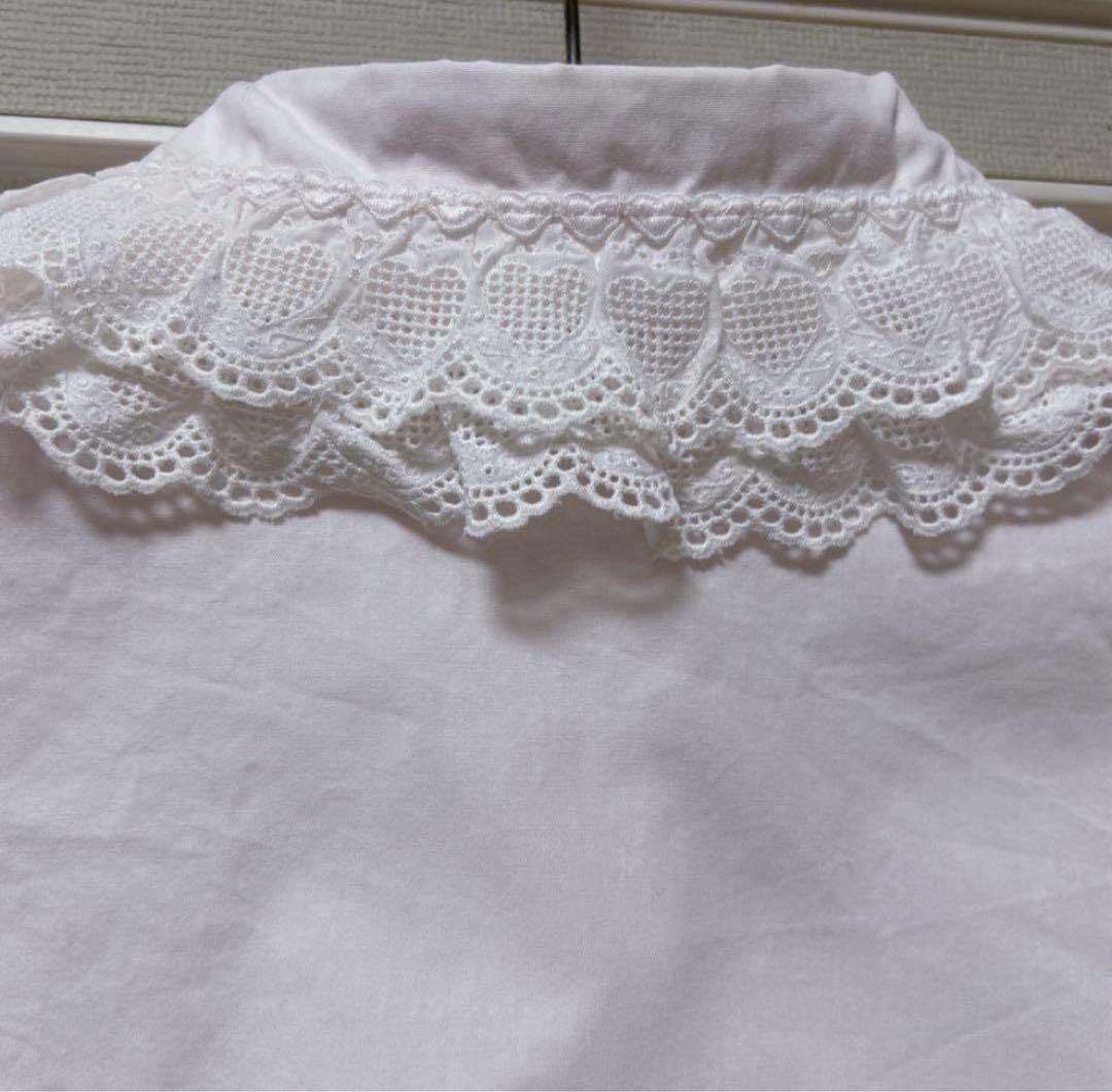 s*す様 BABY ベイビー 長袖ブラウス 薄ピンク