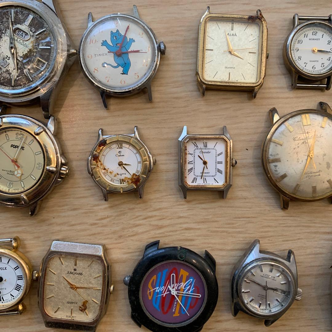 ア*カ様 ジャンク品　時計　フェイス　メンズ　レディース　100点以上　まとめ売