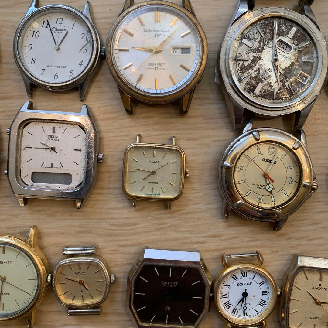ア*カ様 ジャンク品　時計　フェイス　メンズ　レディース　100点以上　まとめ売